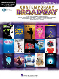 Contemporary Broadway Play-Along Trumpet Bk/Online Audio cover